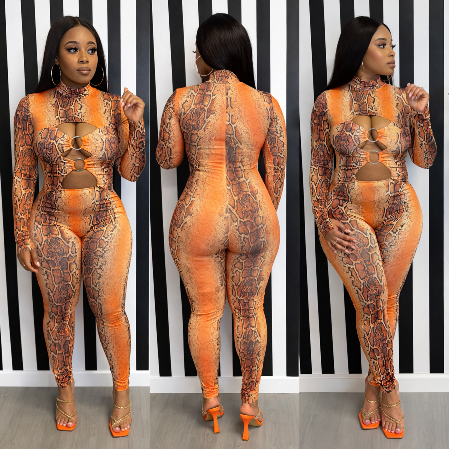Wild Temptation Cutout Jumpsuit