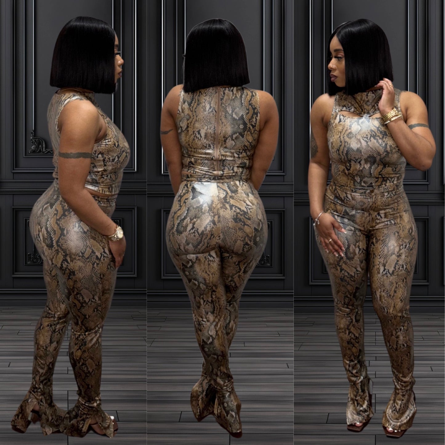 "Keep Calling" Pants Set