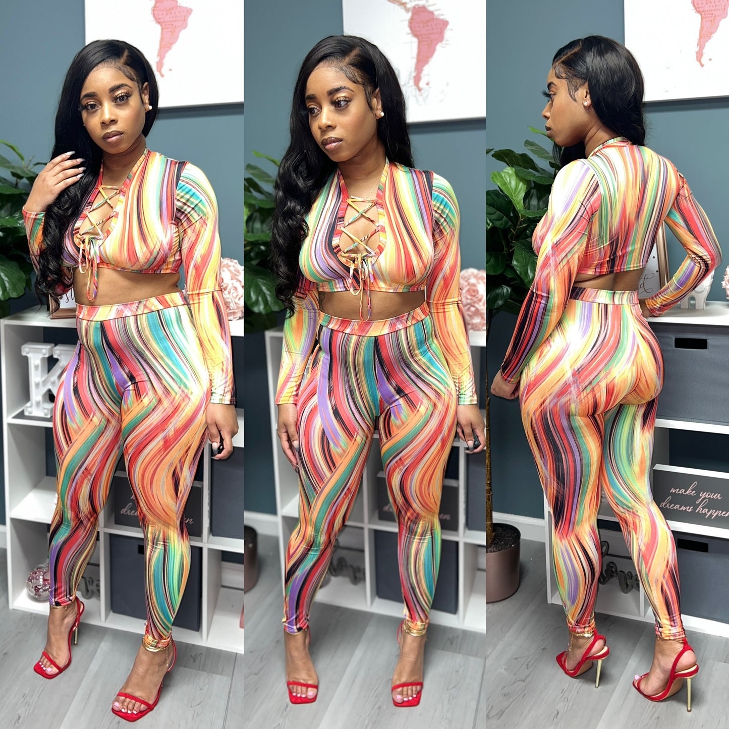 "Mesmerized" Pants Set