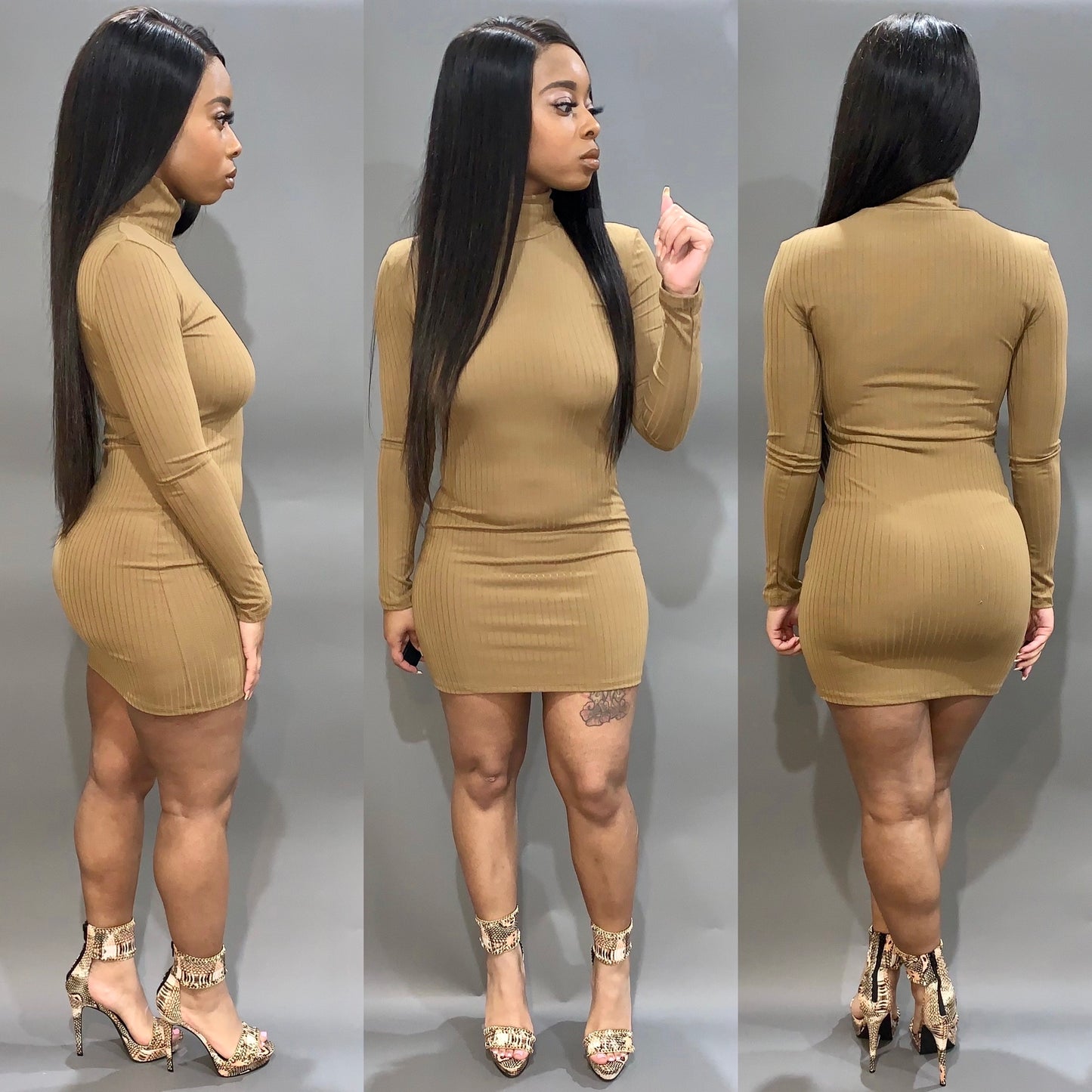 “Point Of View” Mock Dress