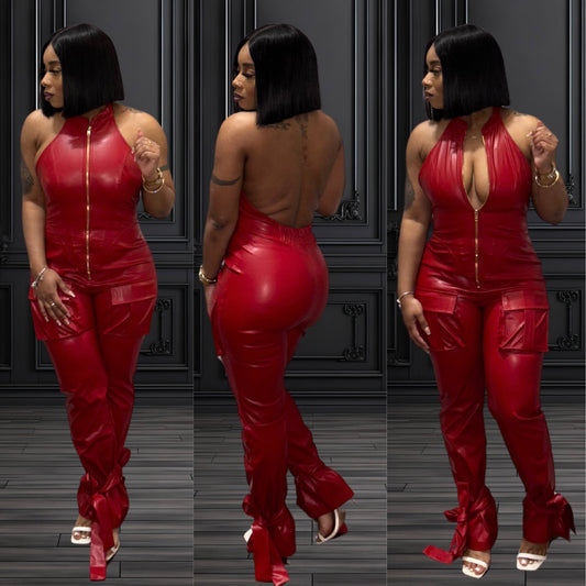 "Calls For A Drink" Jumpsuit