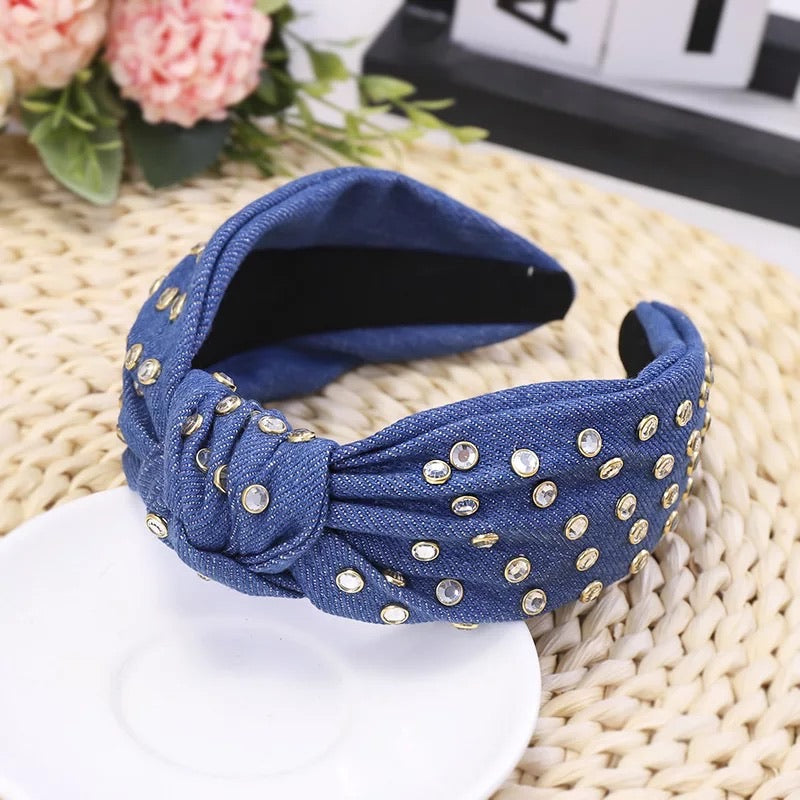 “Denim” Headbands