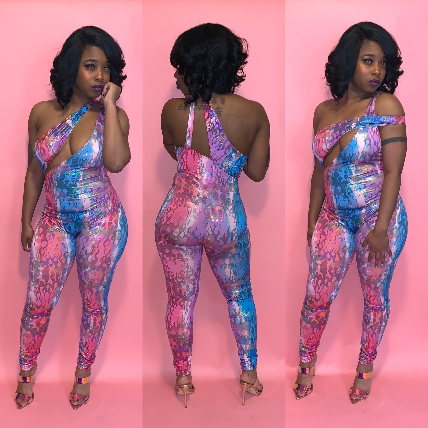 “Cotton Candy Flames”