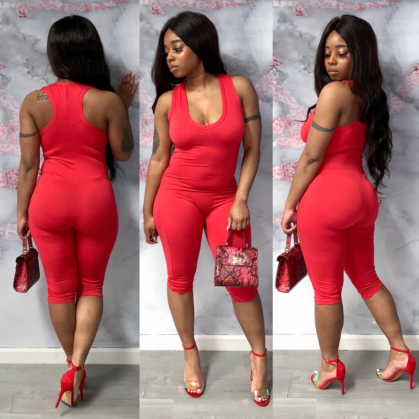 “Cali Capri” Red