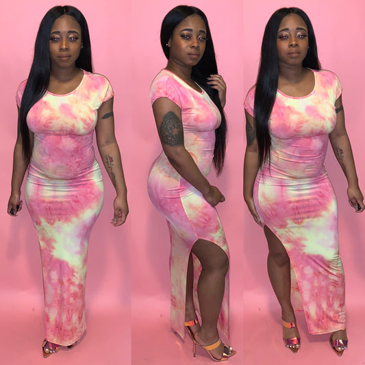 “Sun Burst” tunic dress