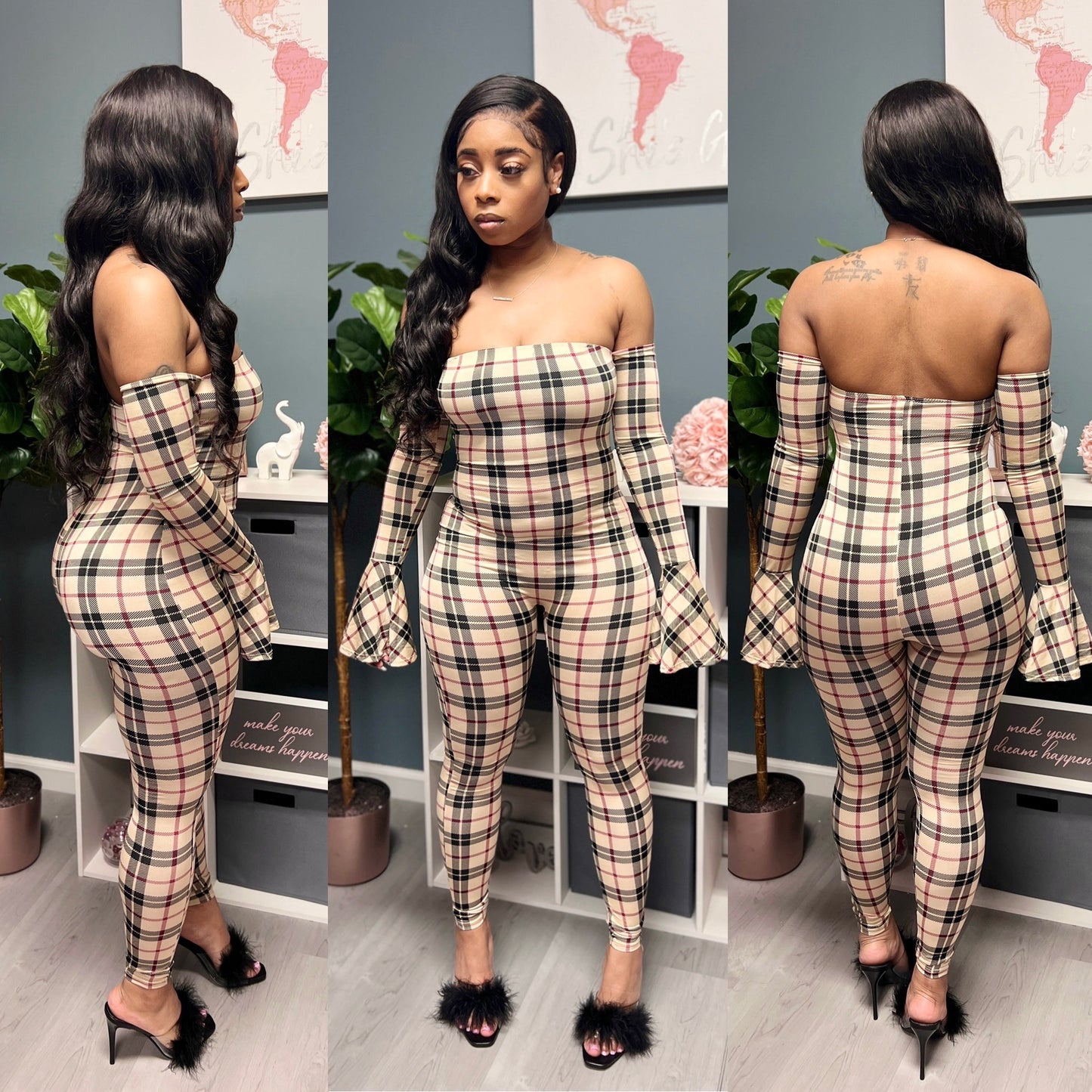 "Making Headlines" Jumpsuit