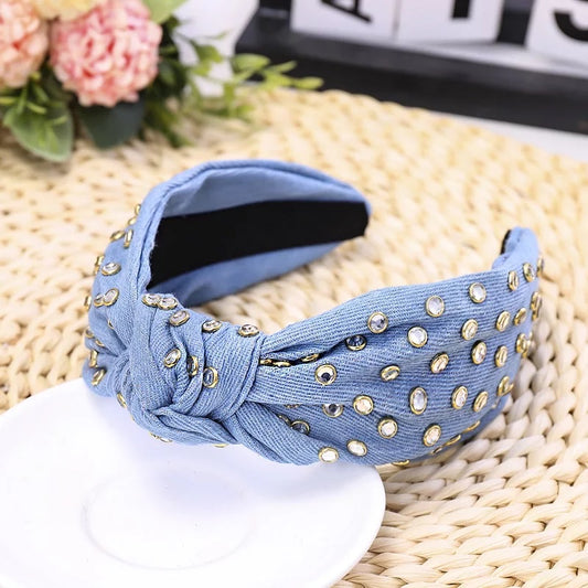 “Denim” Headbands