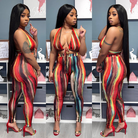 “Final Streak” Legging Set